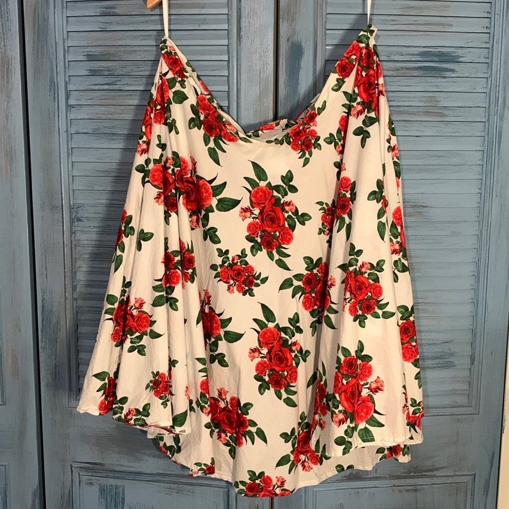 50’s Floral Circle Skirt